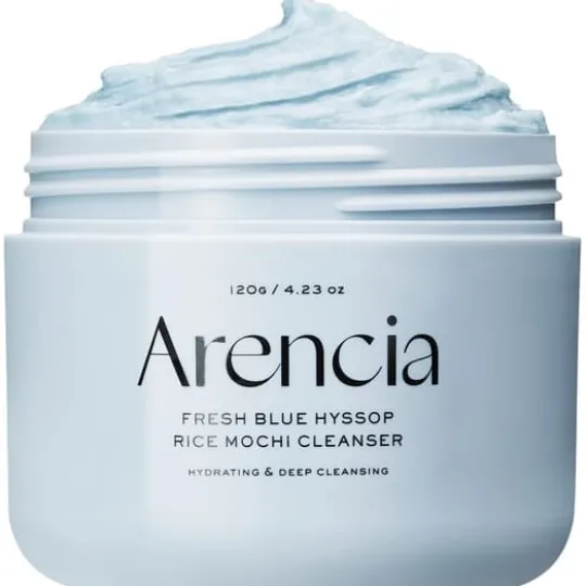 Arencia Blue Hyssop Rice Mochi Cleanser 120 g