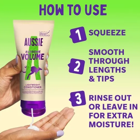 Aussie Aussome Volume Lightweight Conditioner 275 ml