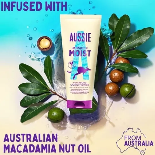 Aussie Miracle Moist Detangling Conditioner 400 ml