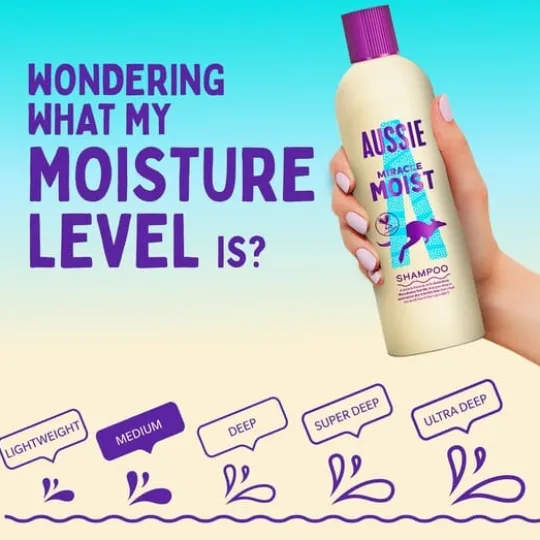 Aussie Miracle Moist Schampo 1000 ml