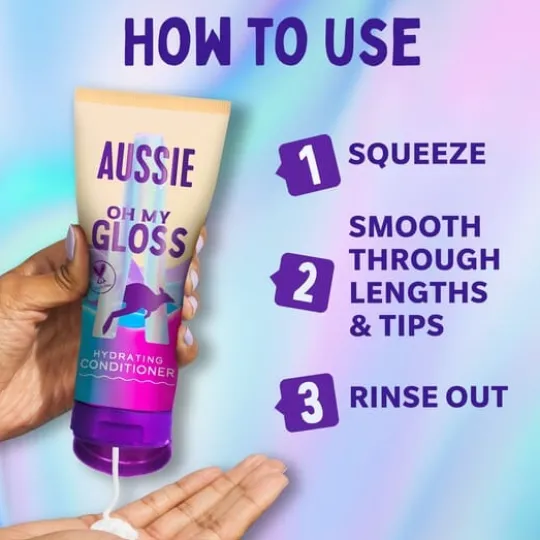 Aussie Oh My Gloss Hydrating Conditioner 200 ml