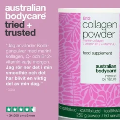 Australian Bodycare B12 & Collagen Powder 250 g