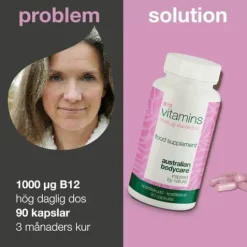 Australian Bodycare B12 Vitamins 60 kapslar