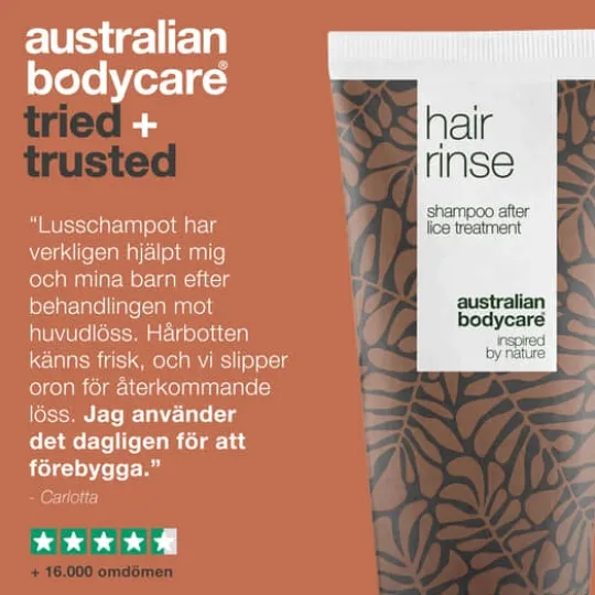 Australian Bodycare Hair Rinse Lusschampo 200 ml