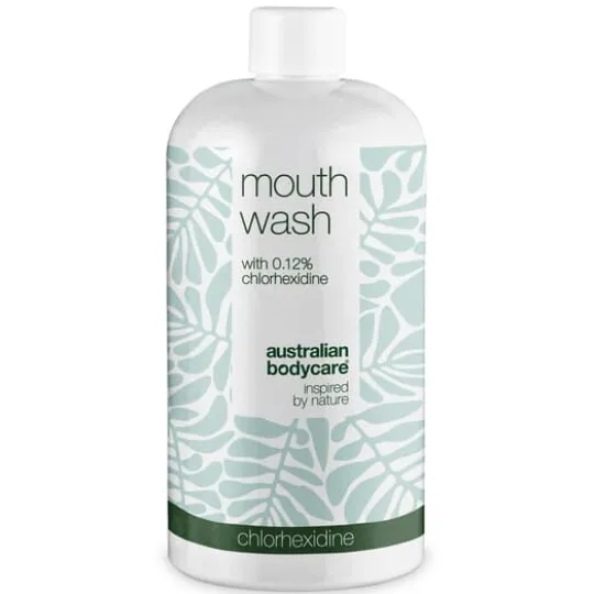 Australian Bodycare Mouth Wash with Chlorhexidine 500 ml
