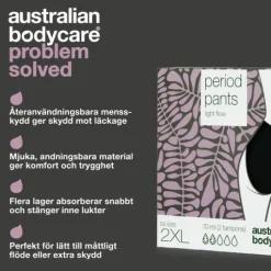 Australian Bodycare Period Pants Midi Light Flow 2XL