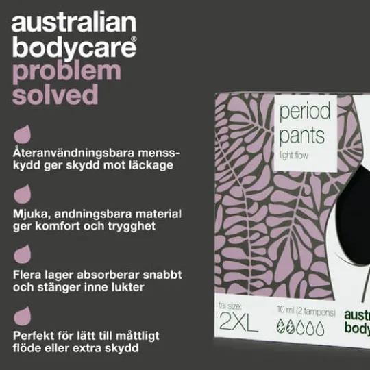 Australian Bodycare Period Pants Midi Light Flow 2XL