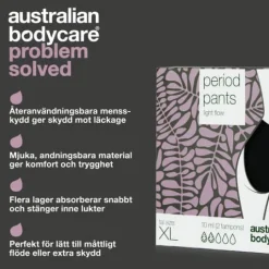 Australian Bodycare Period Pants Midi Light Flow XL