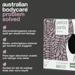 Australian Bodycare Period Pants Midi Light Flow M