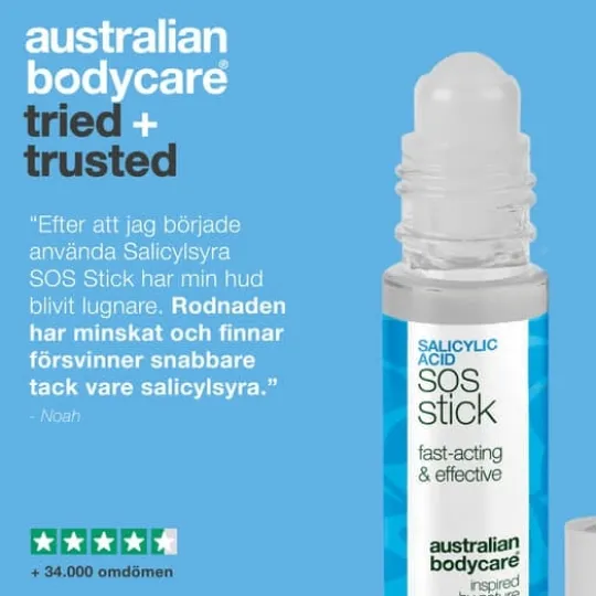 Australian Bodycare Salicylic Acid SOS Stick 9 ml