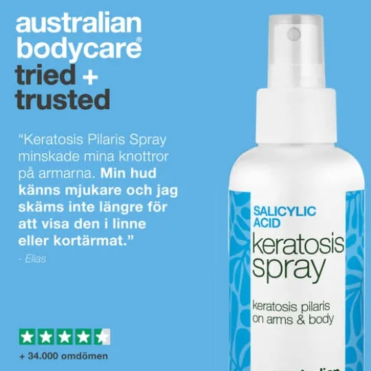 Australian Bodycare Salicylic Acid Keratosis Spray 100 ml