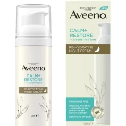 Aveeno CALM+RESTORE Re-Hydrating Night Cream 50 ml
