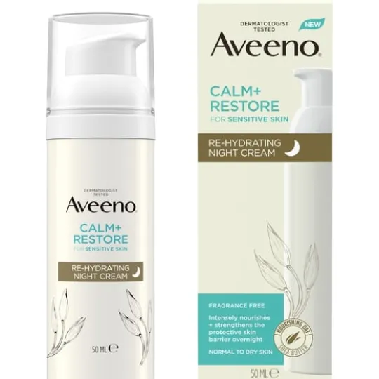 Aveeno CALM+RESTORE Re-Hydrating Night Cream 50 ml