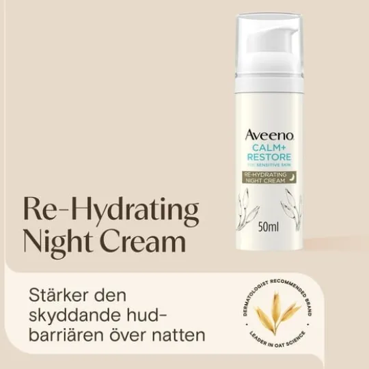 Aveeno CALM+RESTORE Re-Hydrating Night Cream 50 ml