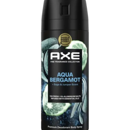 AXE 72h Fine Fragrance Aqua Bergamot Deodorant Bodyspray 150 ml