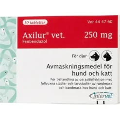 Axilur vet., tablett 250 mg 10 st