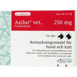 Axilur vet., tablett 250 mg 20 st