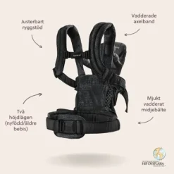 BabyBjörn Baby Carrier Harmony 3D Mesh Black