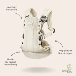 BabyBjörn Baby Carrier Harmony 3D Mesh Cream