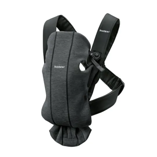 BabyBjörn Bärsele Mini 3D Jersey Charcoal Grey