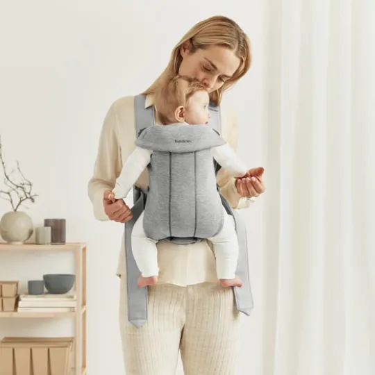 BabyBjörn Bärsele Mini 3D Jersey Ljusgrå