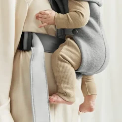 BabyBjörn Bärsele Mini 3D Jersey Ljusgrå