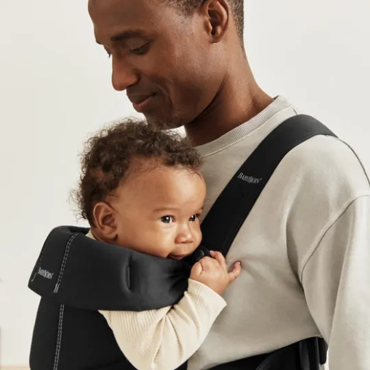 BabyBjörn Bärsele Mini Vävd Svart