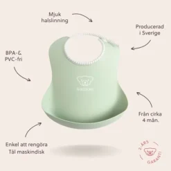 BabyBjörn Haklapp Blekgrön