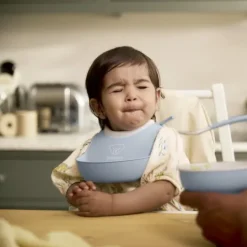 BabyBjörn Haklappsset Blekblå 2-pack