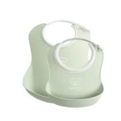 BabyBjörn Haklappsset Blekgrön 2-pack
