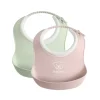 BabyBjörn Liten Haklapp Grön/Rosa 2-pack