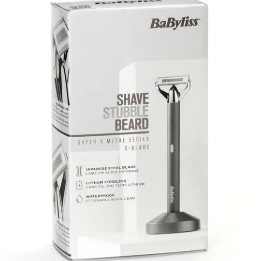 BaByliss Skäggtrimmer Super-X Metal X Blade Chrome OT996E