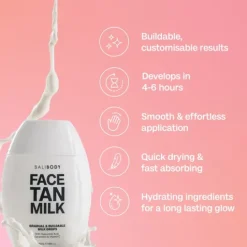 Bali Body Face Tan Milk Drops 50 ml