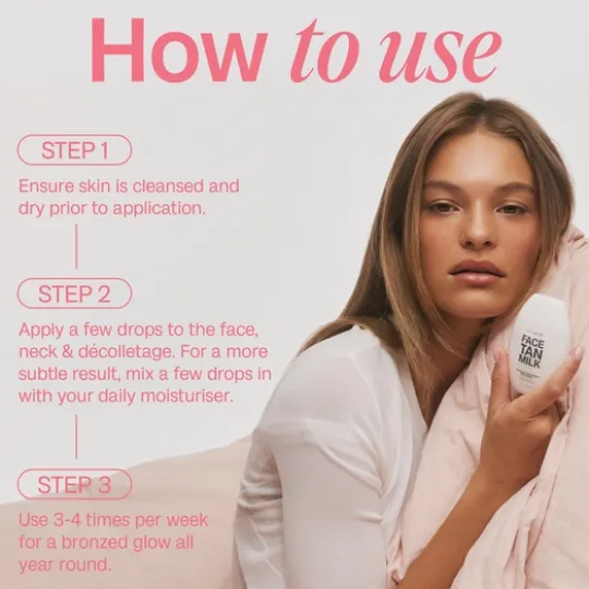 Bali Body Face Tan Milk Drops 50 ml