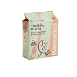 Bammies Bambublöjor The Baby 6-9 kg 32 St