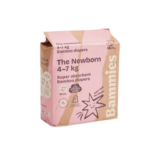 Bammies Bambublöjor The Newborn 4-7 kg 36 St