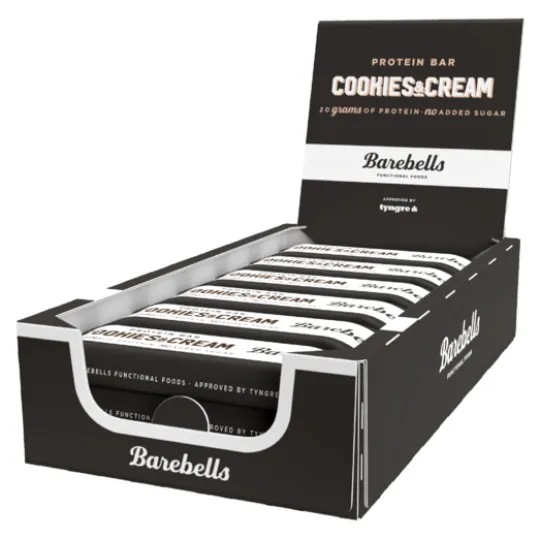 Barebells Protein Bar Cookies & Cream 55 g 12-pack