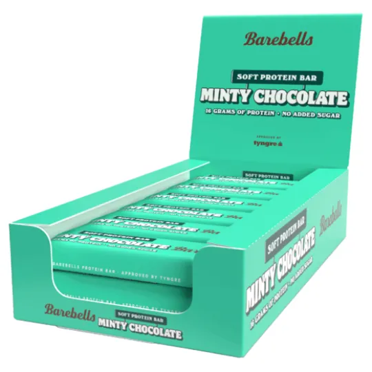 Barebells Soft Bar Minty Chocolate 55 g 12-pack