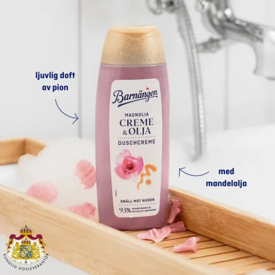 Barnängen Duschcreme Creme & Olja Magnolia 250 ml