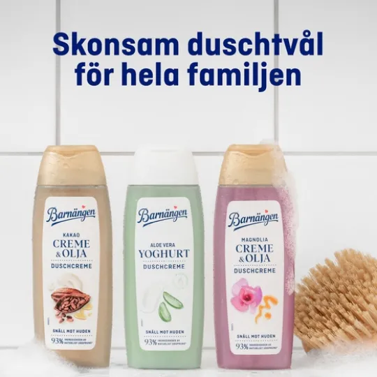 Barnängen Duschcreme Creme & Olja Magnolia 250 ml
