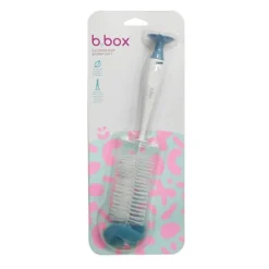b.box 2-i-1 Flaskborste Blå