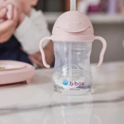 b.box Sugrörsmugg Rosa