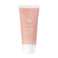 Beachkind Natural Sunscreen Sensitive Fragrance Free SPF50 100 ml