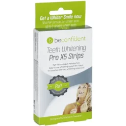 Beconfident Teeth Whitening Pro X5 Strips 5 dagar