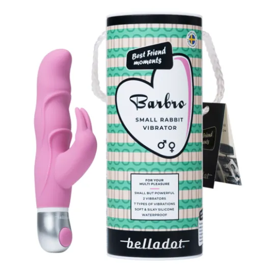 Belladot Barbro Liten Rabbit-Vibrator Rosa