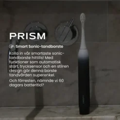 Be Lucent Prism Eltandborste Graphite Black
