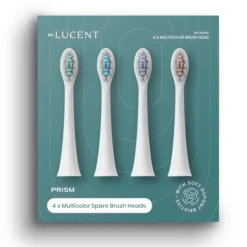 Be Lucent Prism Tandborsthuvuden Refill Multicolor 4 st