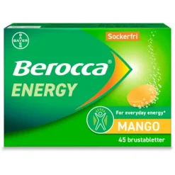 Berocca Energy Mango 45 brustabletter