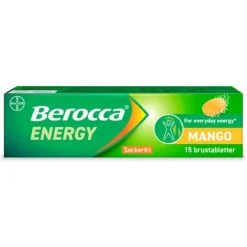 Berocca Energy Mango 15 brustabletter