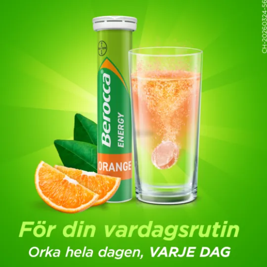 Berocca Energy Orange 15 brustabletter